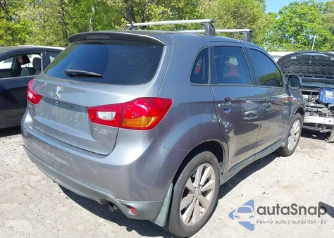 2014 Mitsubishi Outlander Sport Es from USA, damaged, VIN 4A4AP3AU9EE025047